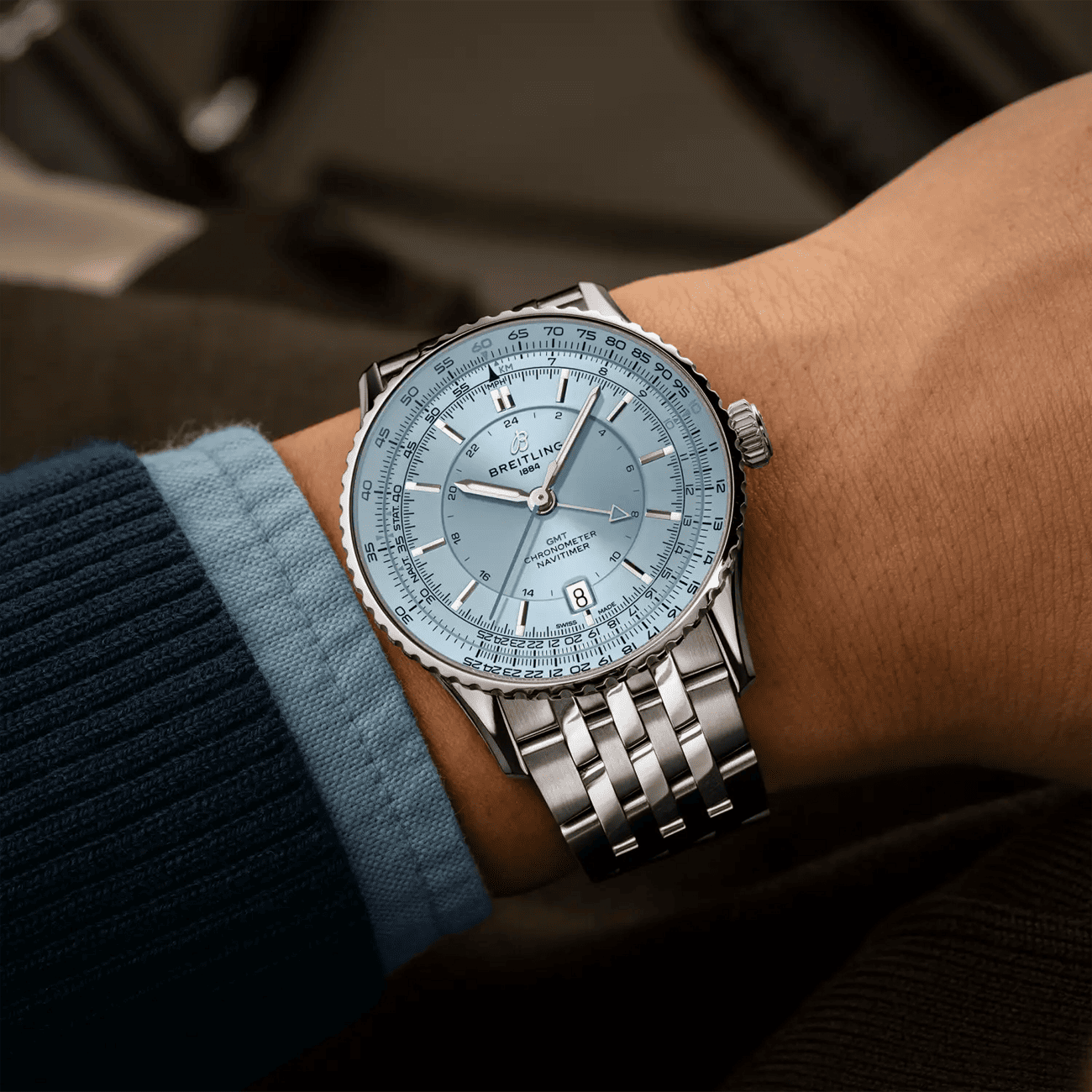 Navitimer GMT 41 Automatik Uhr