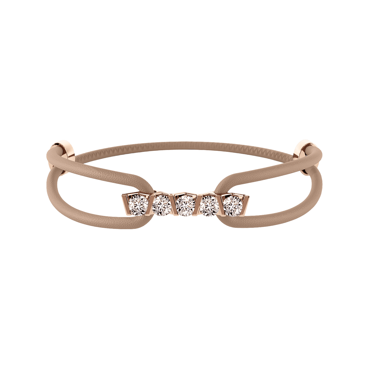 Brillantarmband 0,80ct 750er Rosewood Vivida