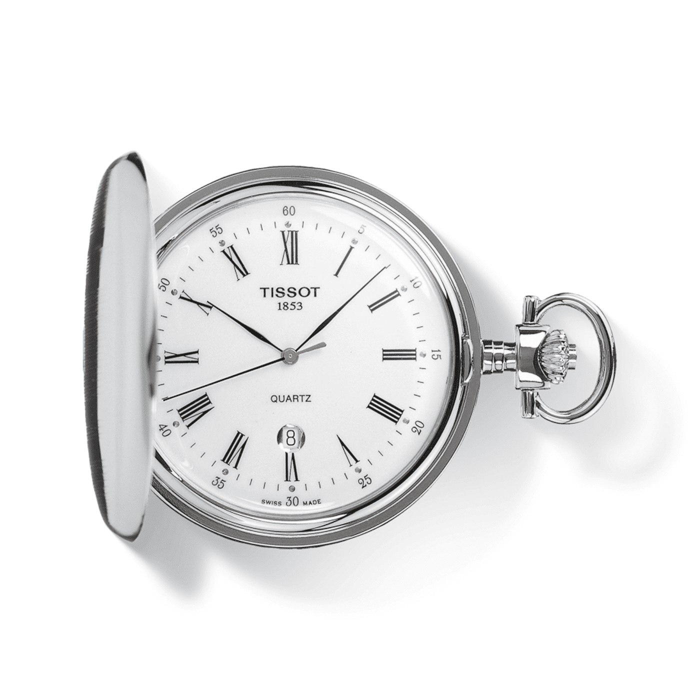 T-Pocket Savonnette Quarz Taschenuhr