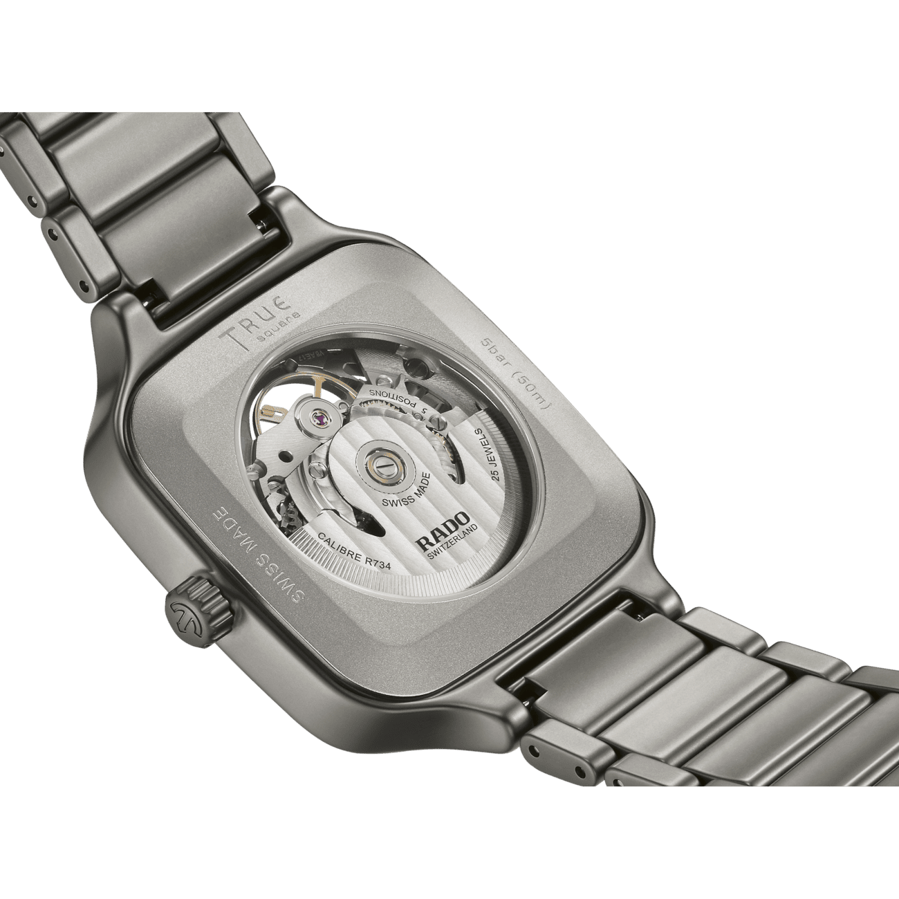 True Square Skeleton Automatik Uhr