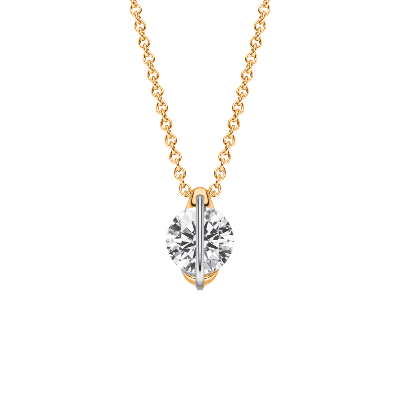 Brillantkette 0,51 ct 750er Gelbgold Liberté