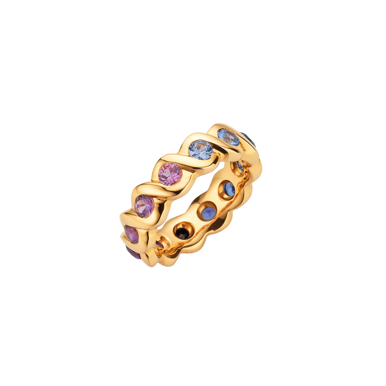 Ring Saphir 750er Rotgold Lola