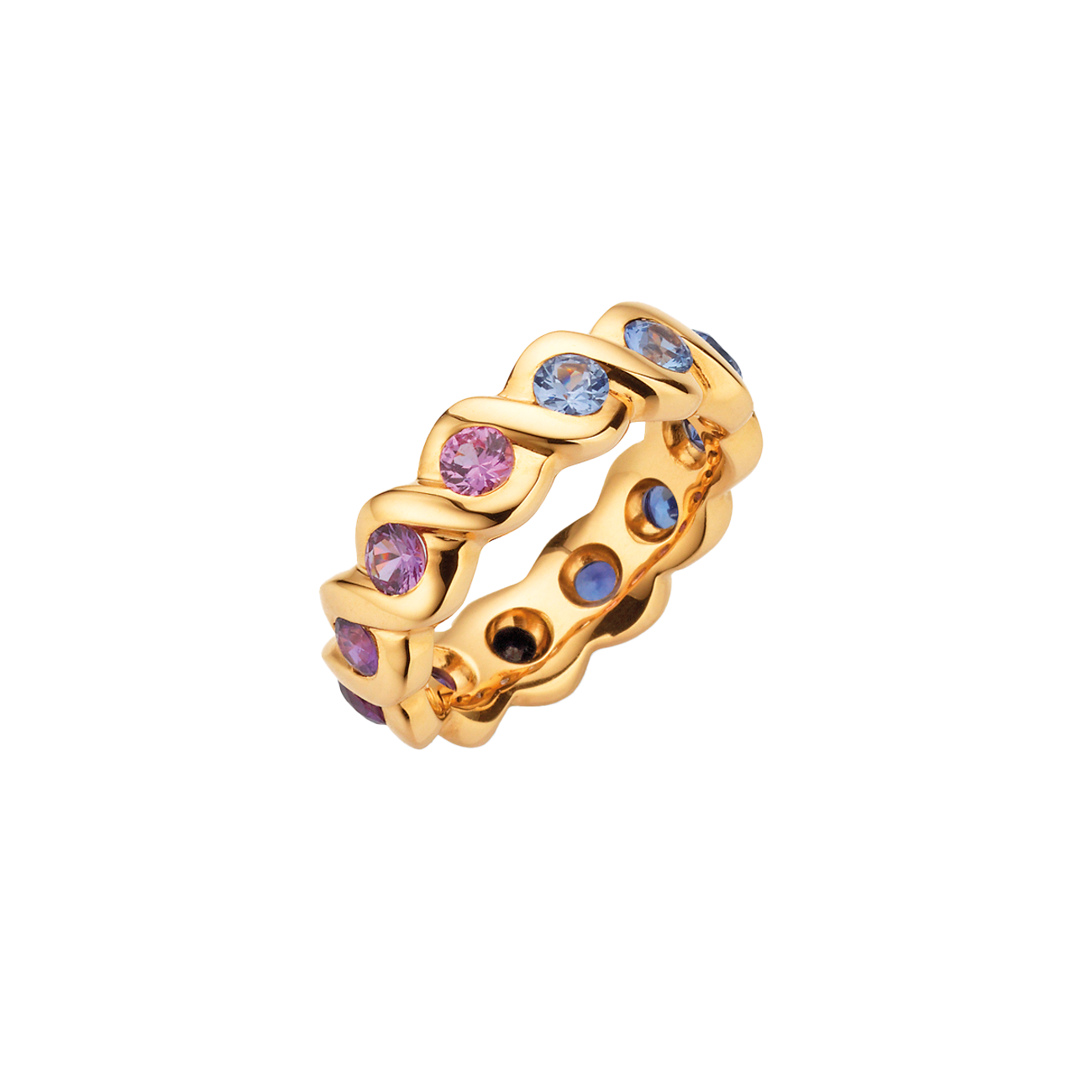 Ring Saphir 750er Weissgold Lola