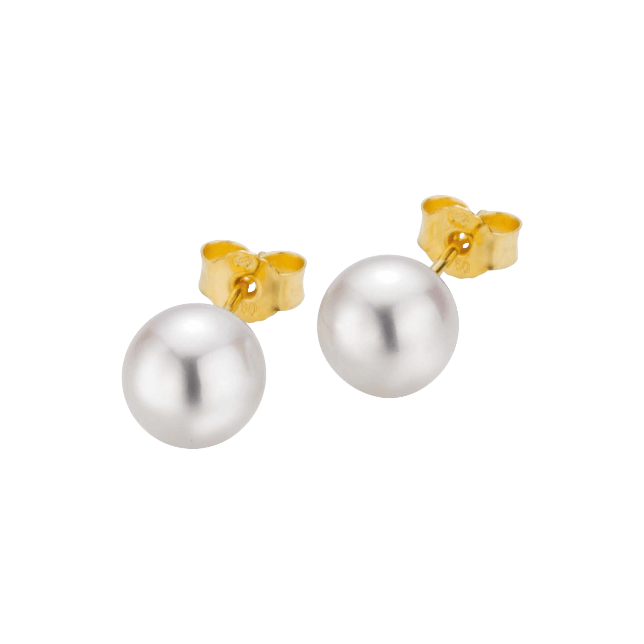 Ohrringe Zuchtperle 585er Gelbgold Basics 