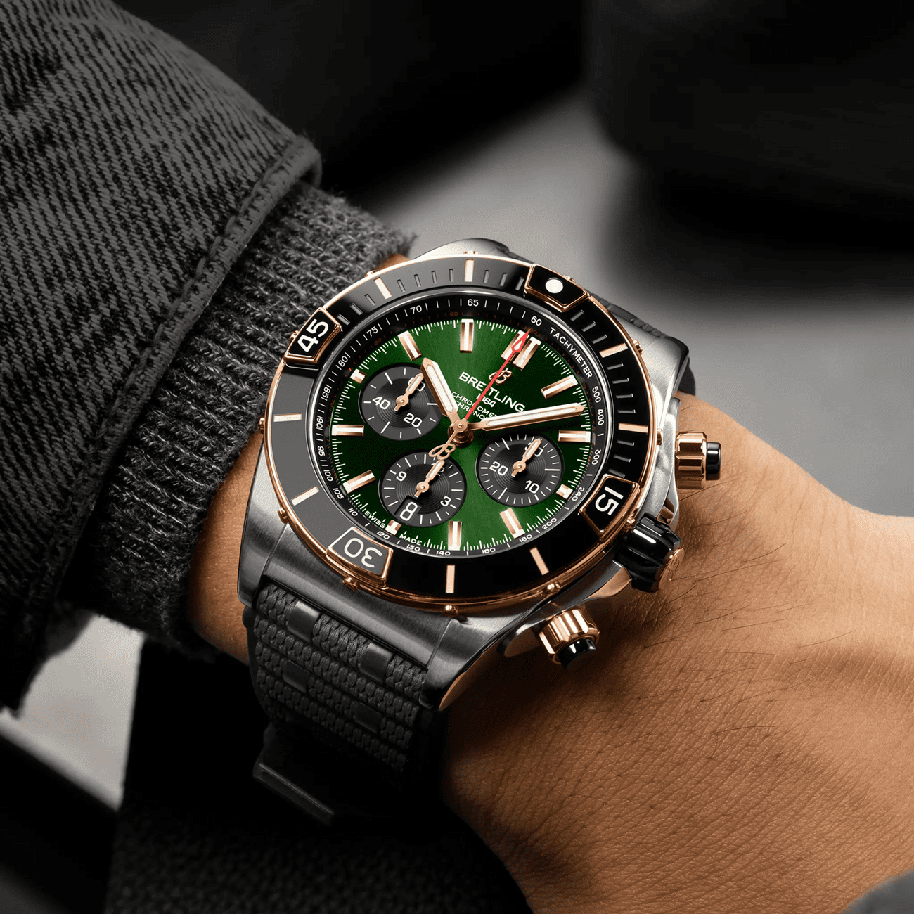 Super Chronomat B01 44 Automatik Uhr