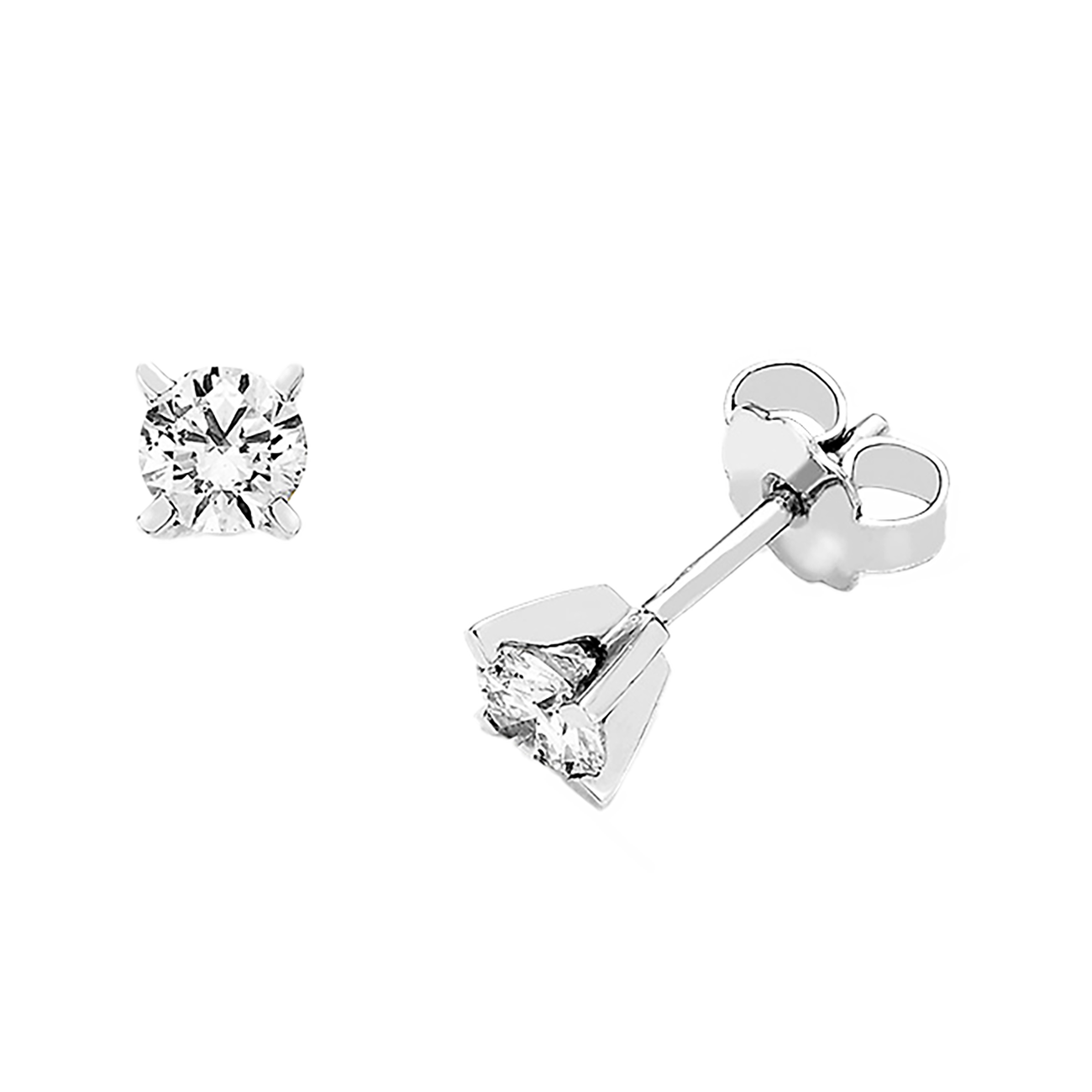 Ohrringe Brillant 0,70 ct 750er Weissgold Marie