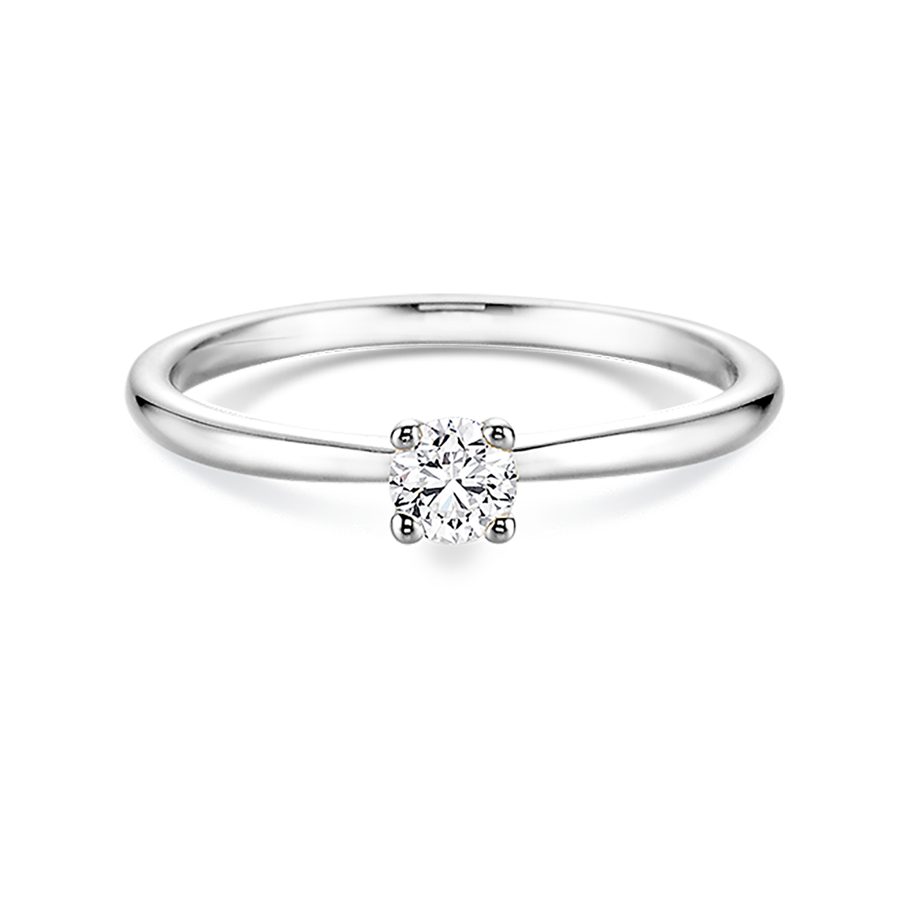 Brillantring 0,25 ct 750er Weissgold Marie