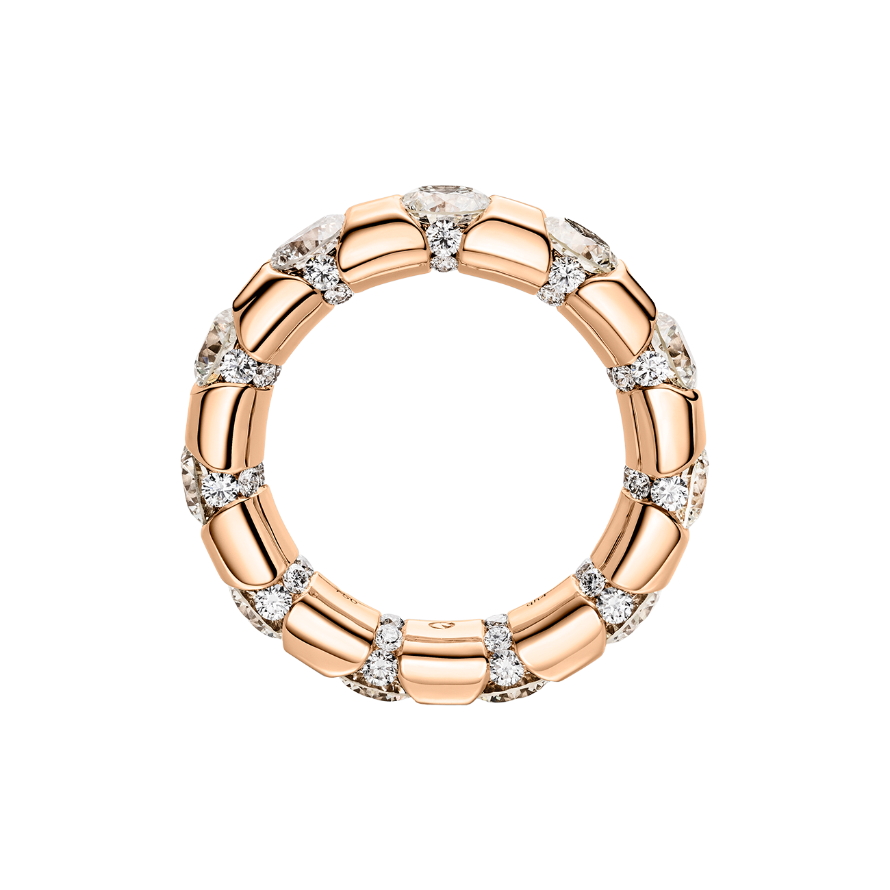 Brillantring 4,11 ct 750er Roségold Paradoxal