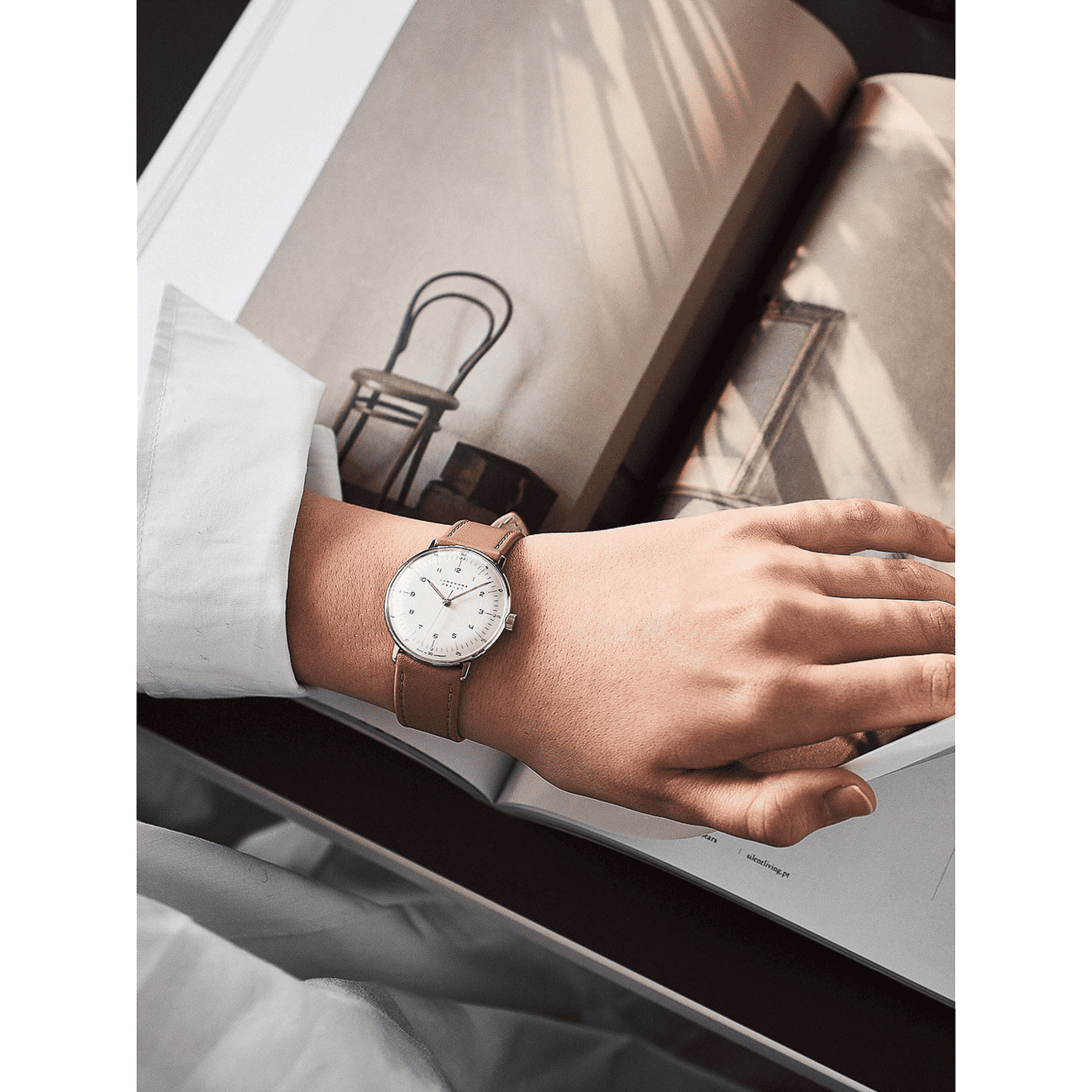 Max Bill Handaufzug Uhr