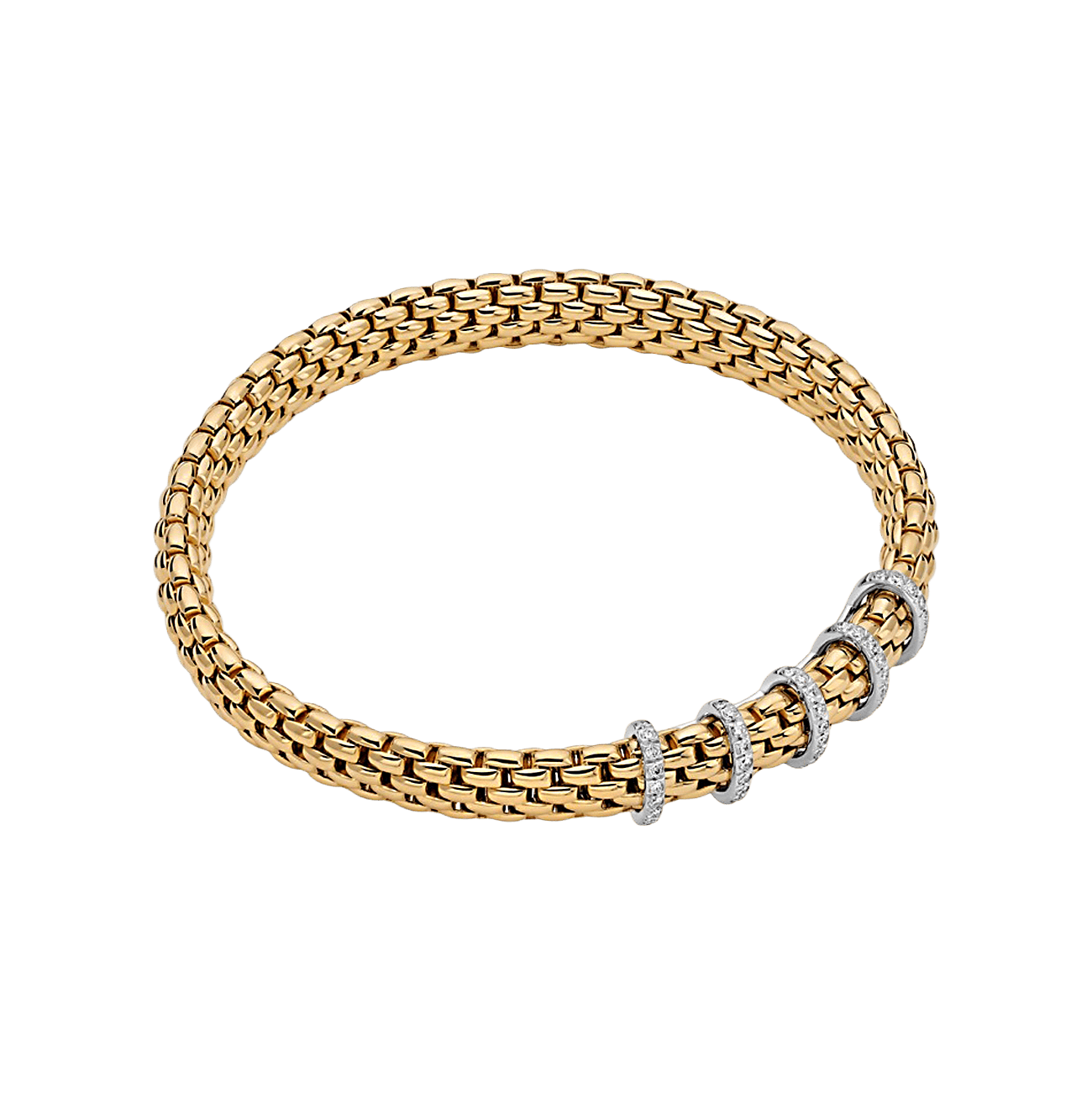 Brillantarmband 0,37ct 750er Gelbgold Vendome