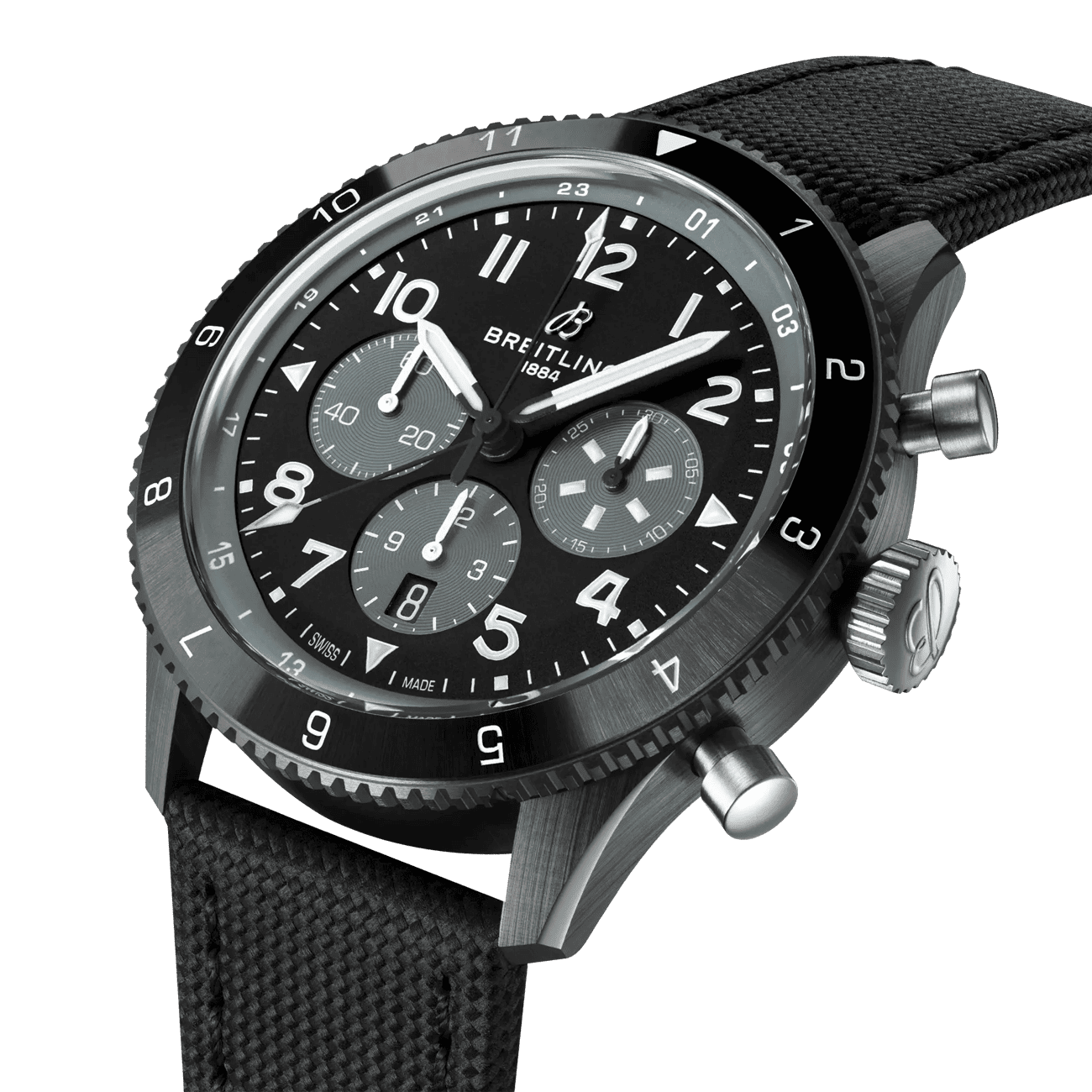 Suoer AVI B04 Chronograph GMT 46 Mosquito Night Fighter Automatik Uhr