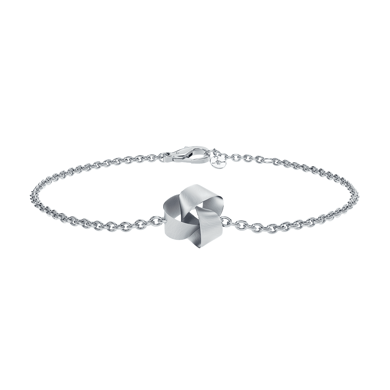 Armband 950er Platin Papyr