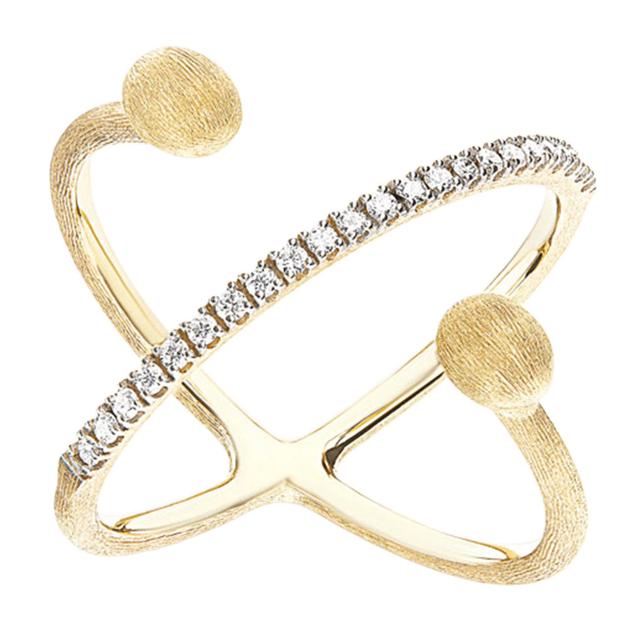 Brillantring 0,17 ct 750er Gelbgold Dancing Elite