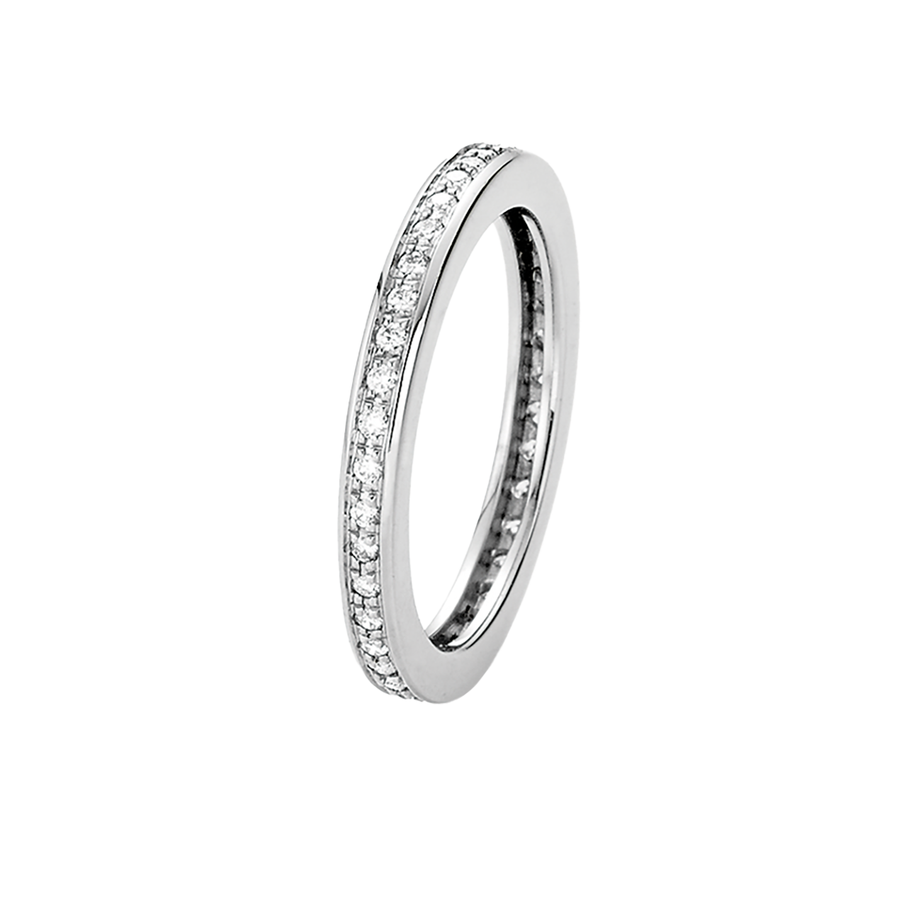 Brillantring 0,28 ct 750er Weissgold Elements