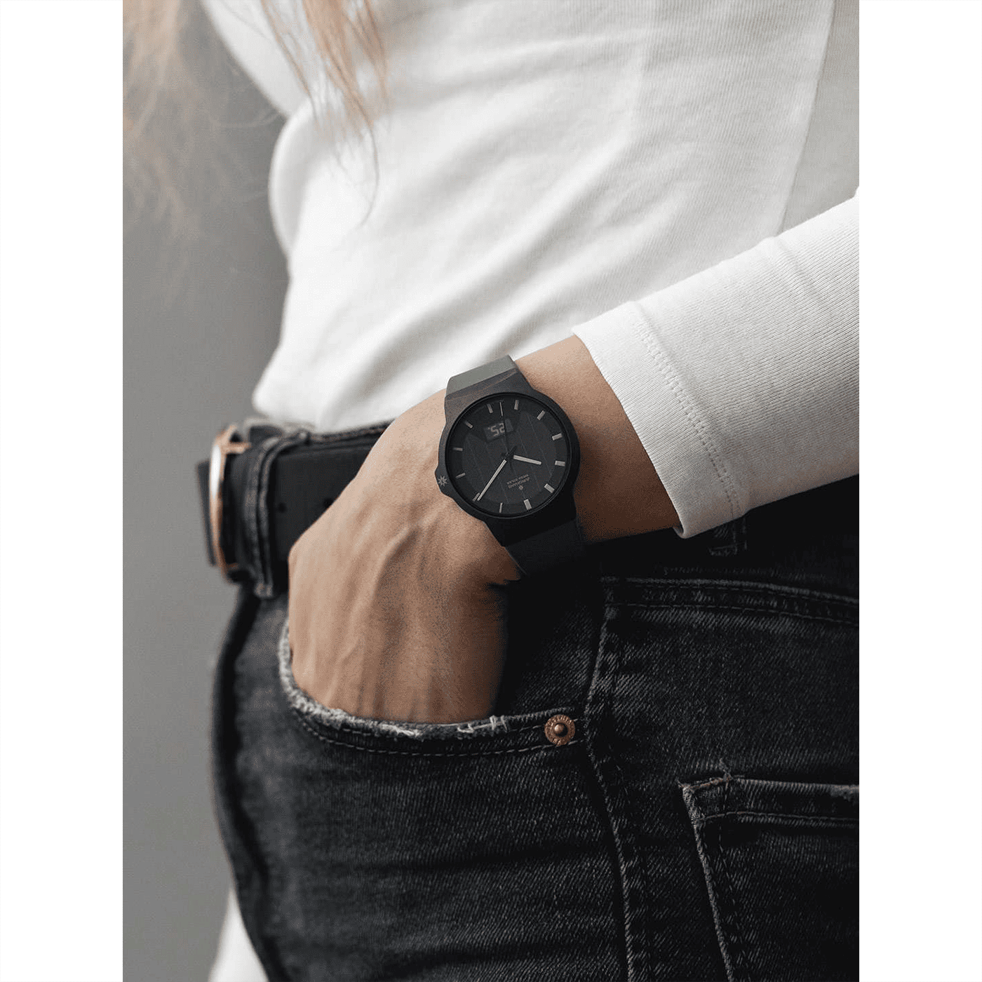 Force Mega Solar Quarz Uhr