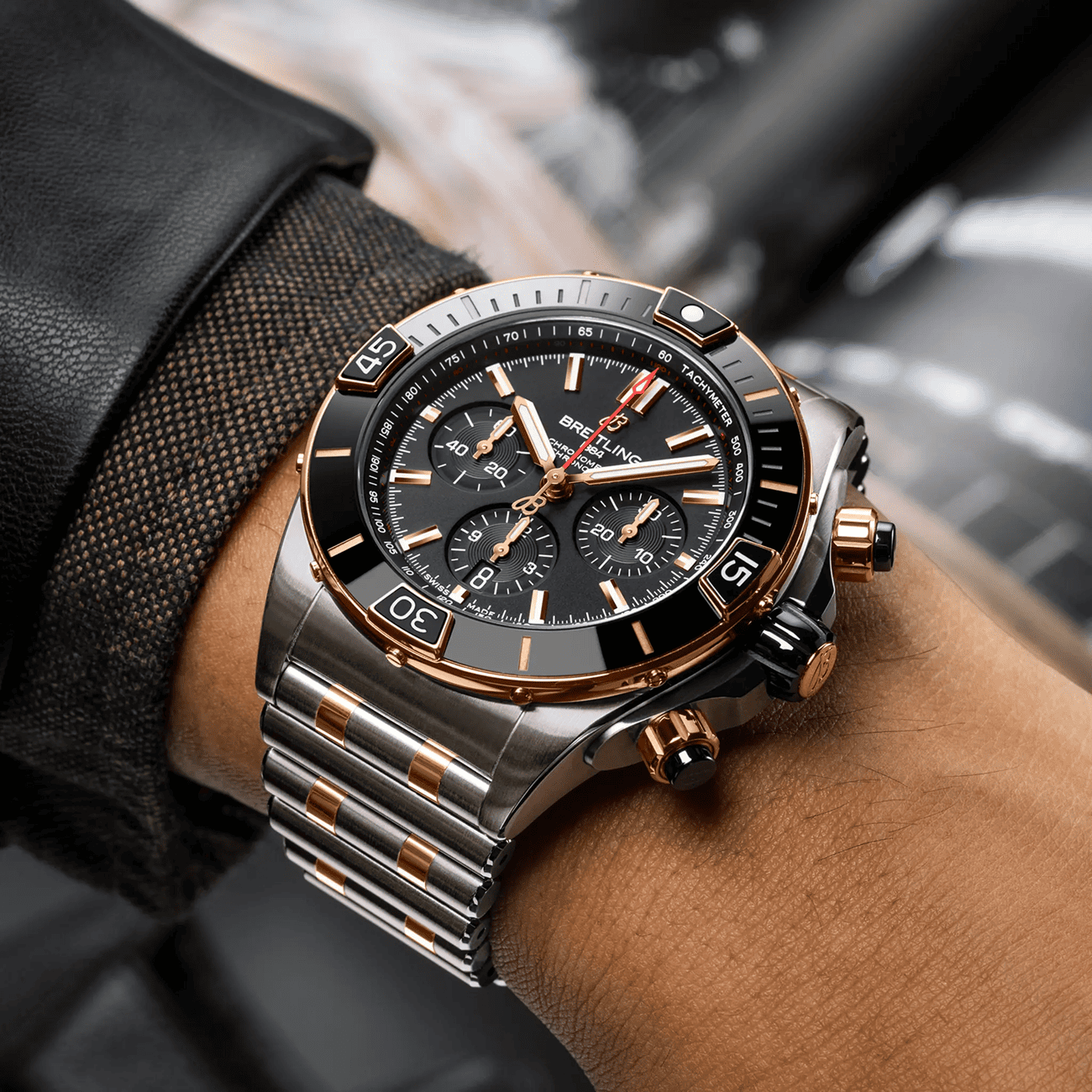 Super Chronomat B01 44 Automatik Uhr