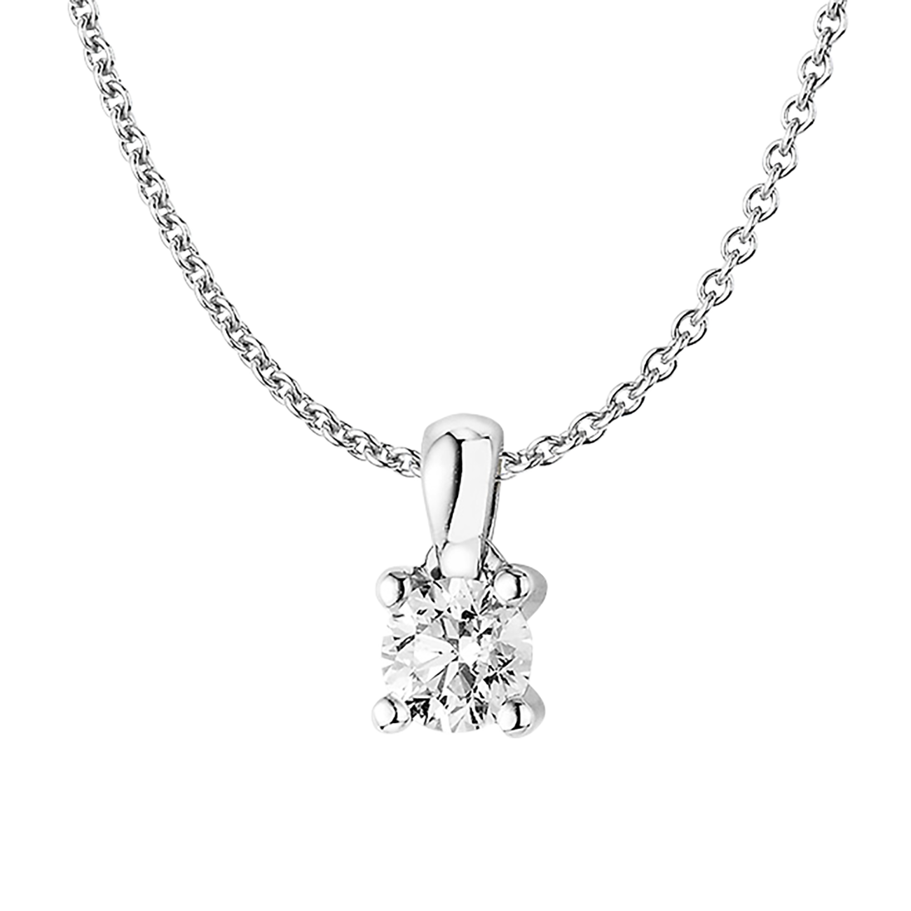 Anhänger Brillant 0,50 ct 750er Weissgold Marie