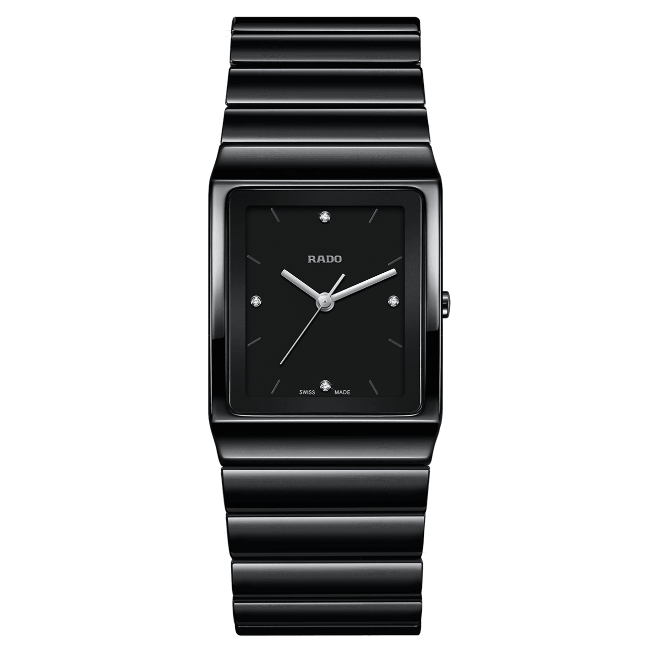 Ceramica Diamonds Quarz Uhr