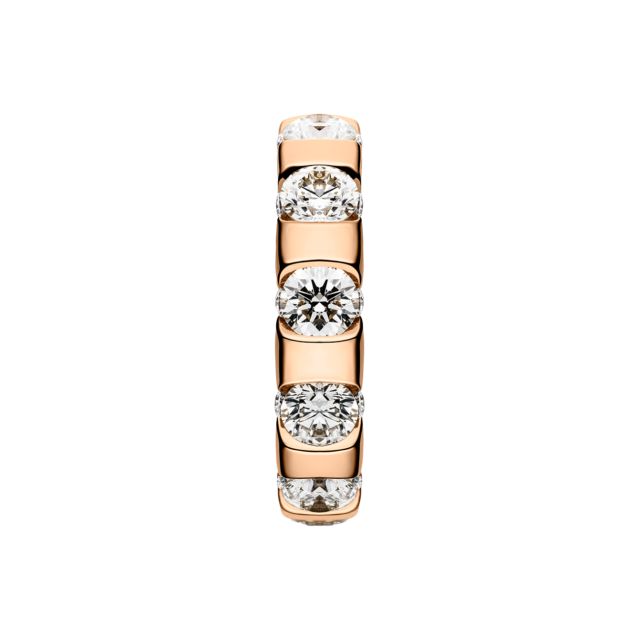 Brillantring 4,11 ct 750er Roségold Paradoxal