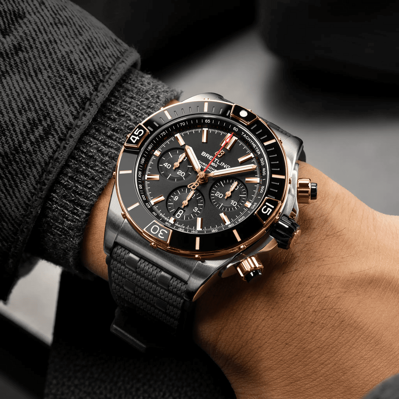 Super Chronomat B01 44 Automatik Uhr