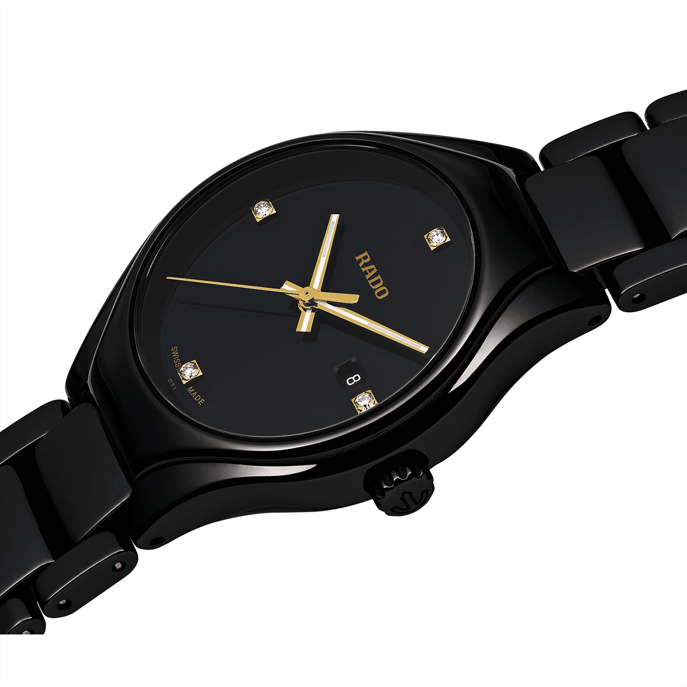 True Diamonds Quarz Uhr