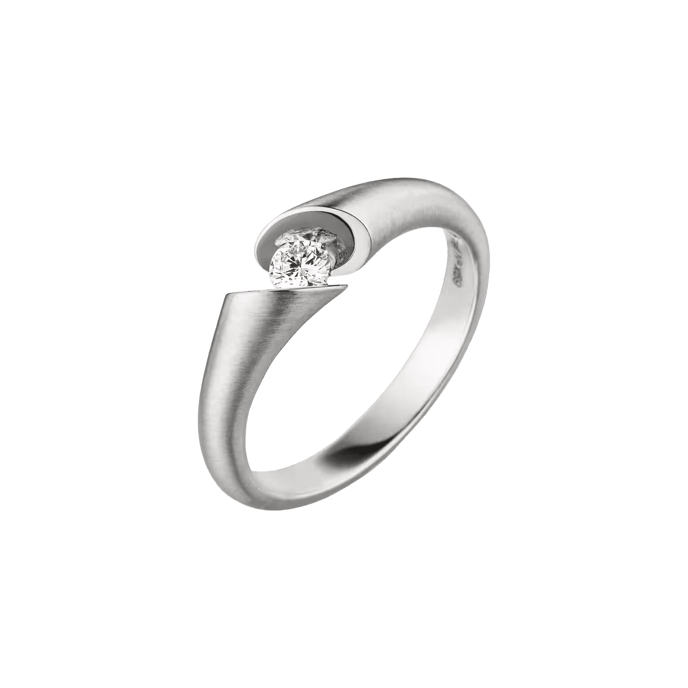 Brillantring 0,15 ct 750er Weissgold Calla