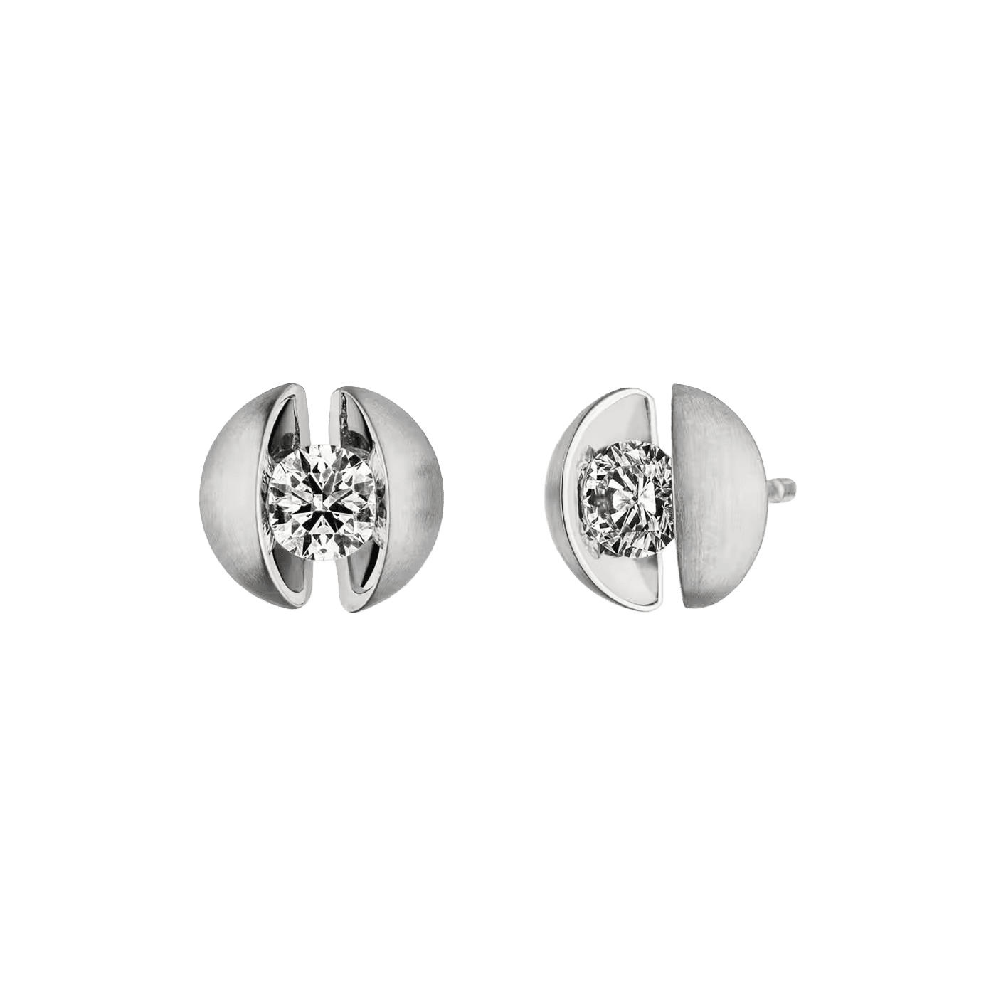 Ohrringe Brillant 0,60 ct 750er Weissgold Calla
