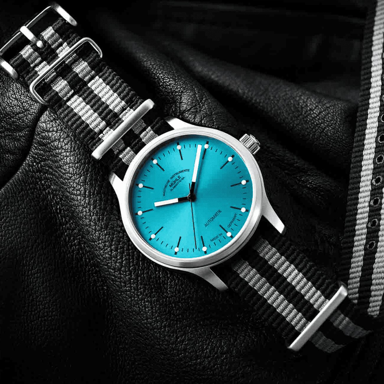 Panova Türkisblau Automatik Uhr