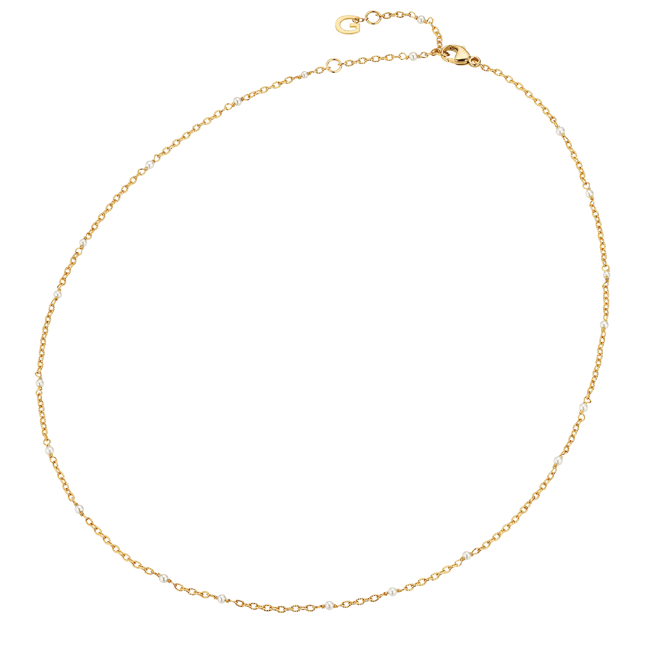 Kette Süsswasserperle 750er Gelbgold Castaway 