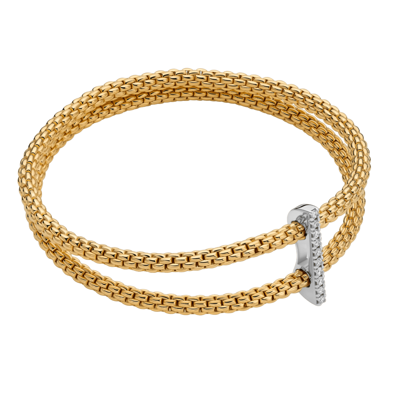 Brillantarmband 0,17ct 750er Weissgold Prima
