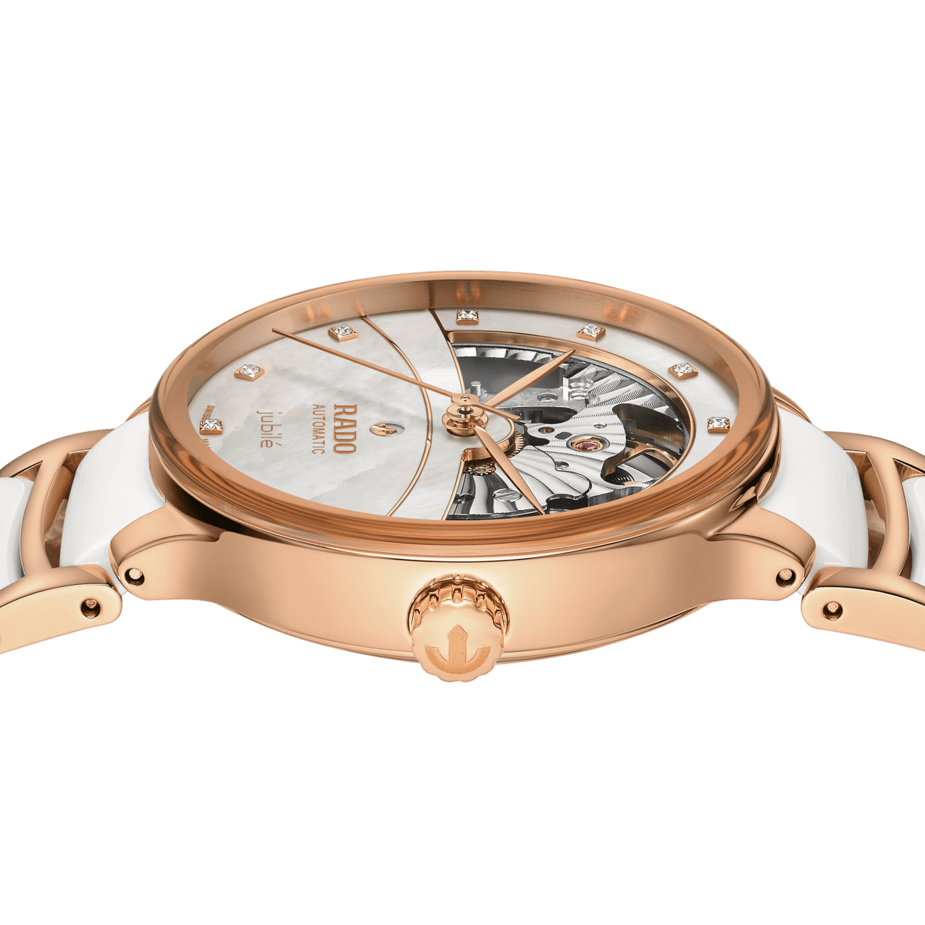 Centrix Automatic Diamonds Open Heart Automatik Uhr