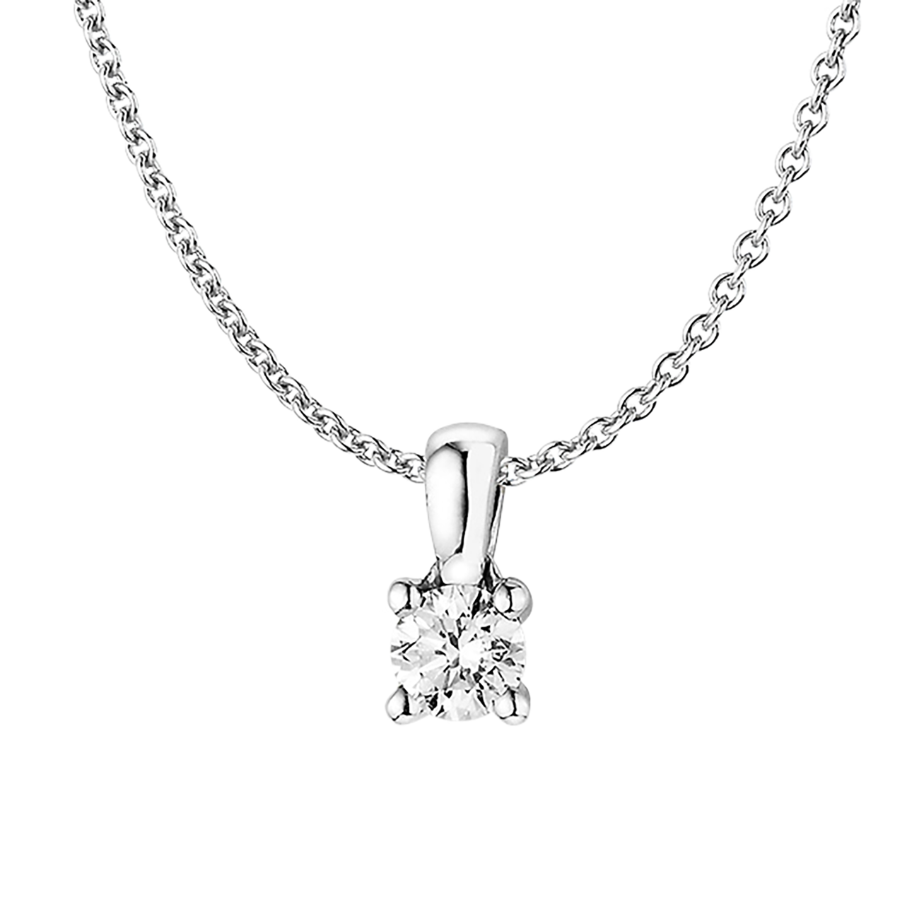Anhänger Brillant 0,30 ct 750er Weissgold Marie