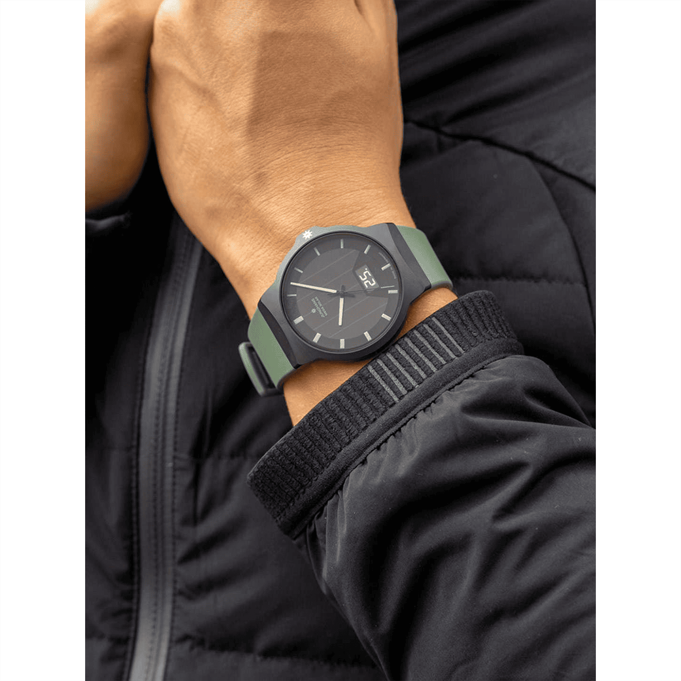 Force Mega Solar Quarz Uhr