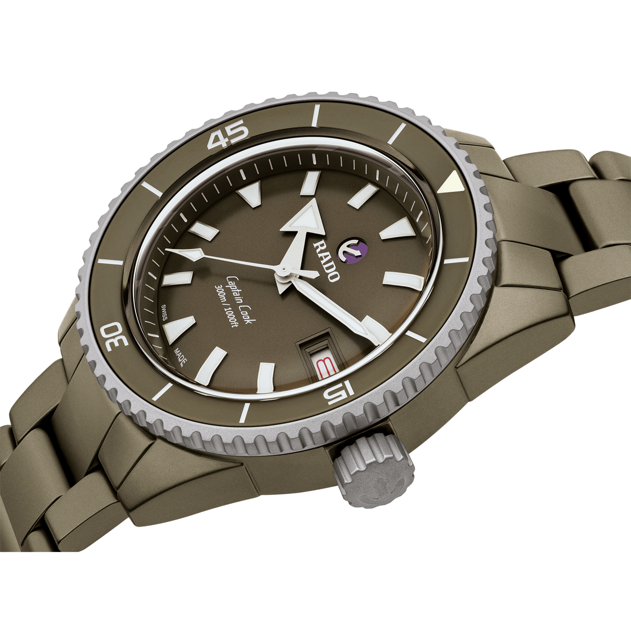 Captain Cook High-Tech Ceramic Diver Automatik Uhr