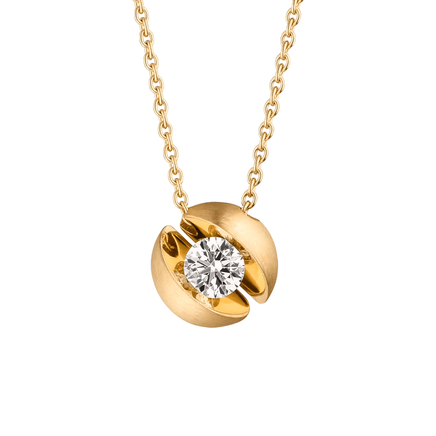 Brillantkette 0,50 ct 750er Gelbgold Calla