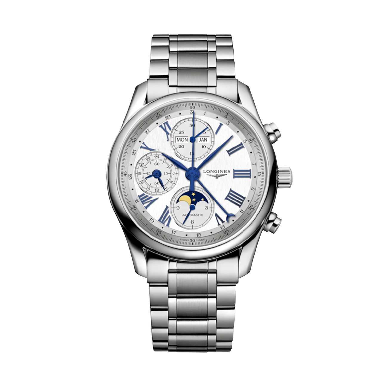 Master Chronograph Mond Automatik Uhr