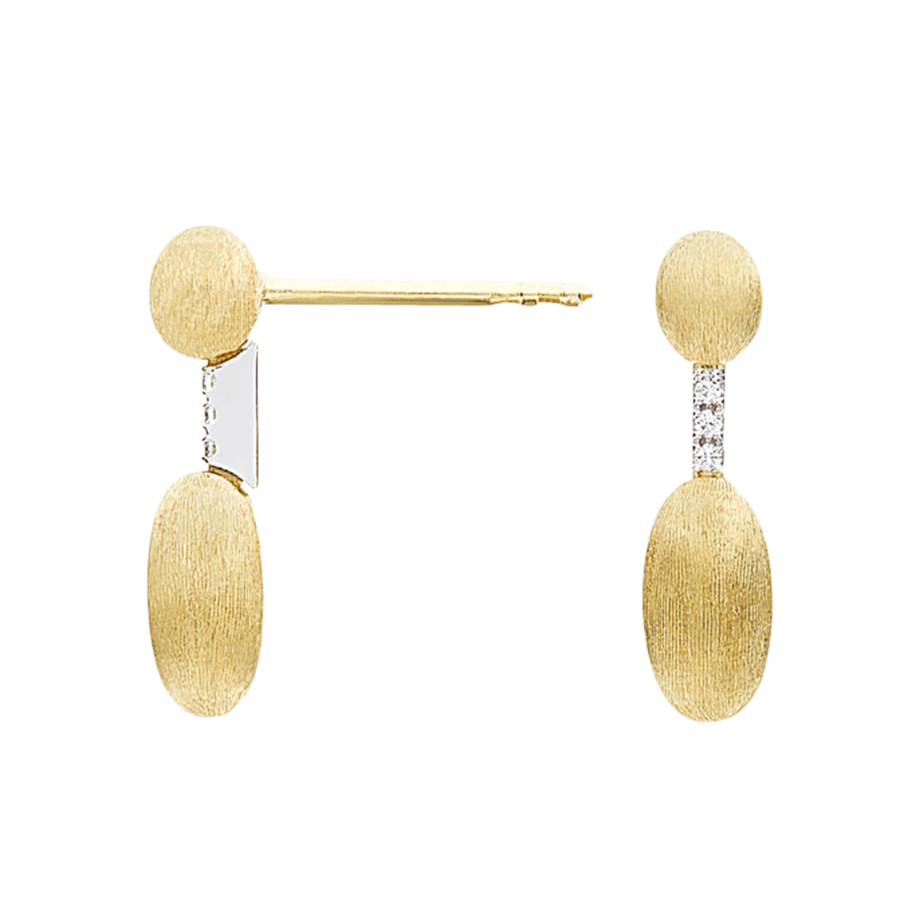 Ohrringe Brillant 750er Gelbgold Dancing Elite