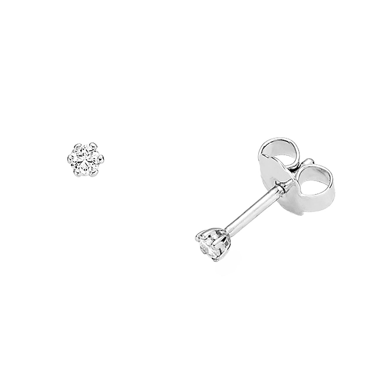 Ohrringe Brillant 0,30 ct 750er Weissgold Julia