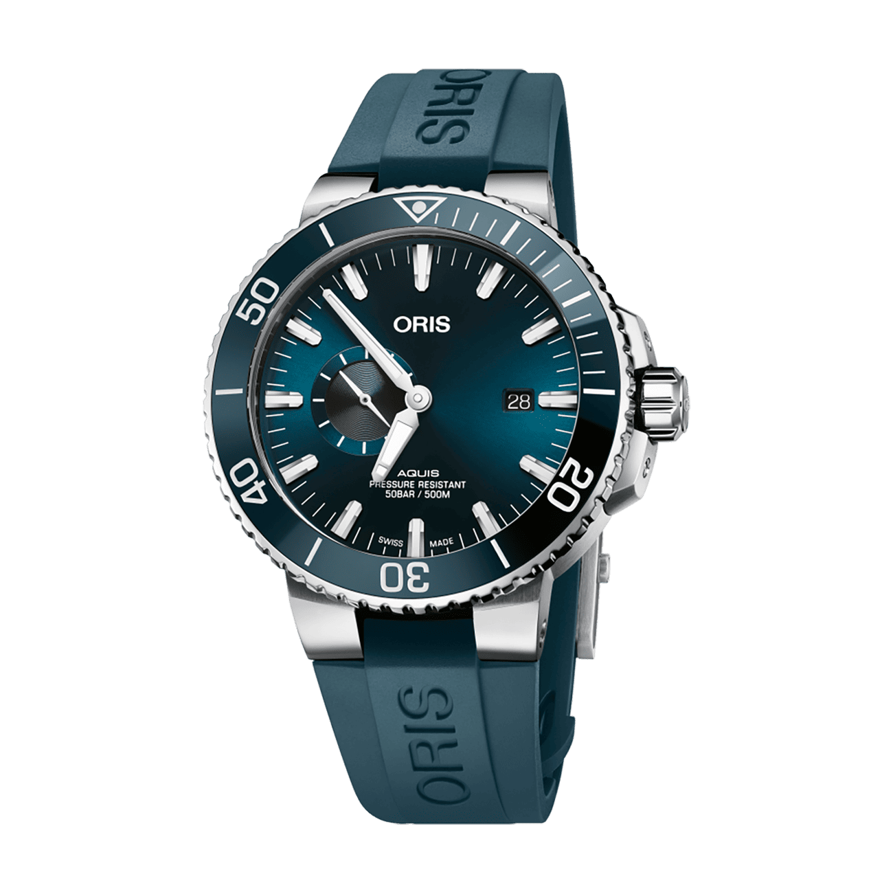 Aquis Small Second Date Automatik Uhr