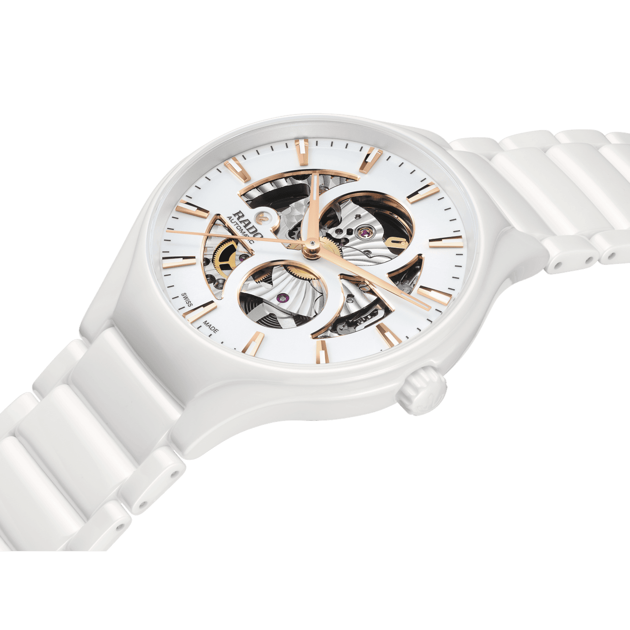 True Round Open Heart Automatik Uhr