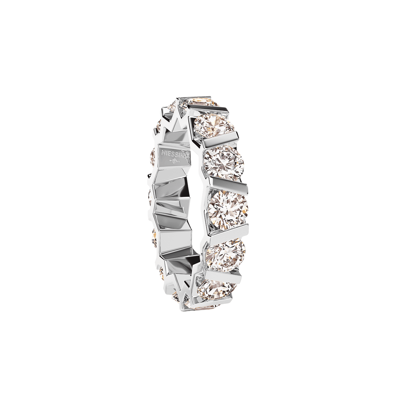 Brillantring 4,20ct 950er Platin Vivida