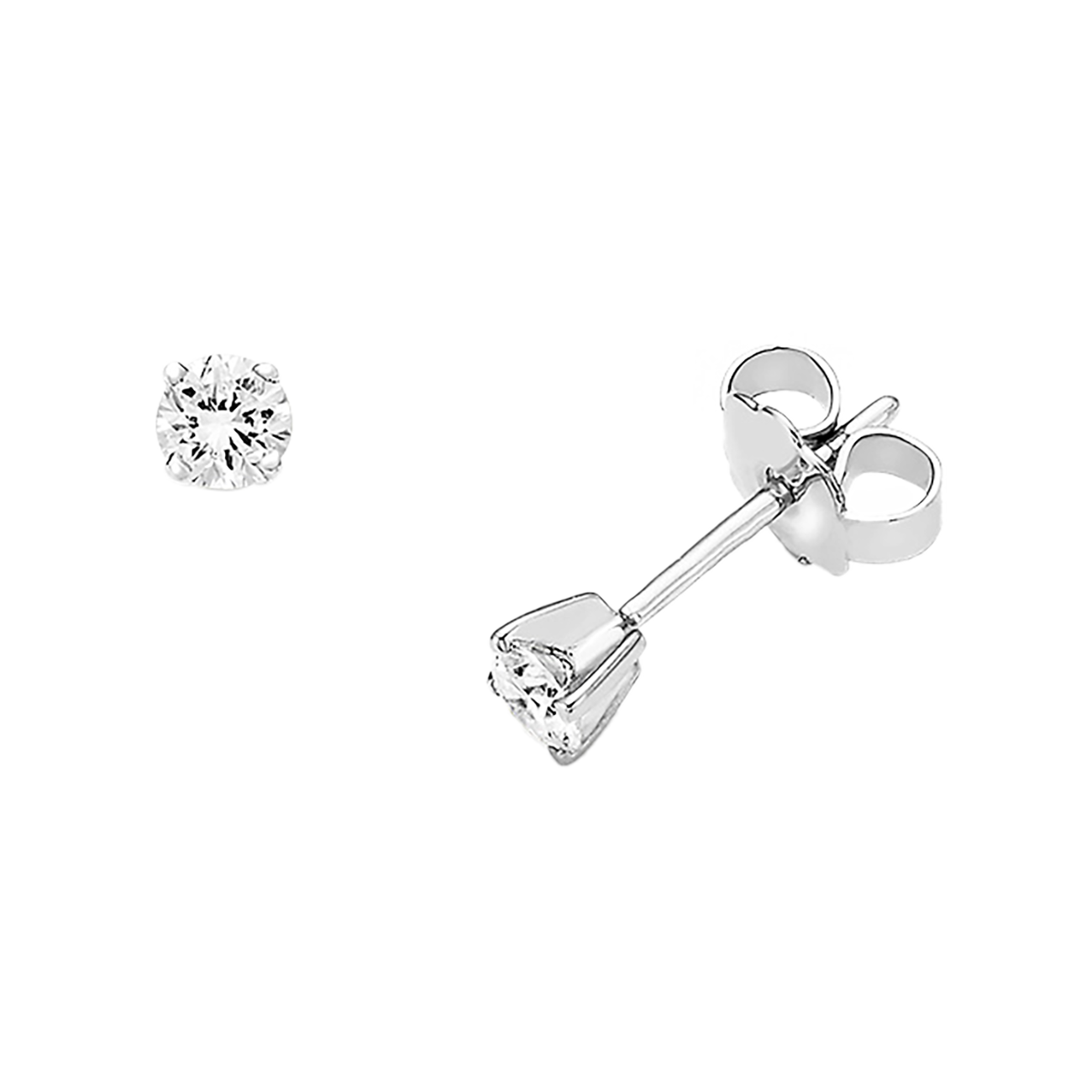 Ohrringe Brillant 0,30 ct 750er Weissgold Marie