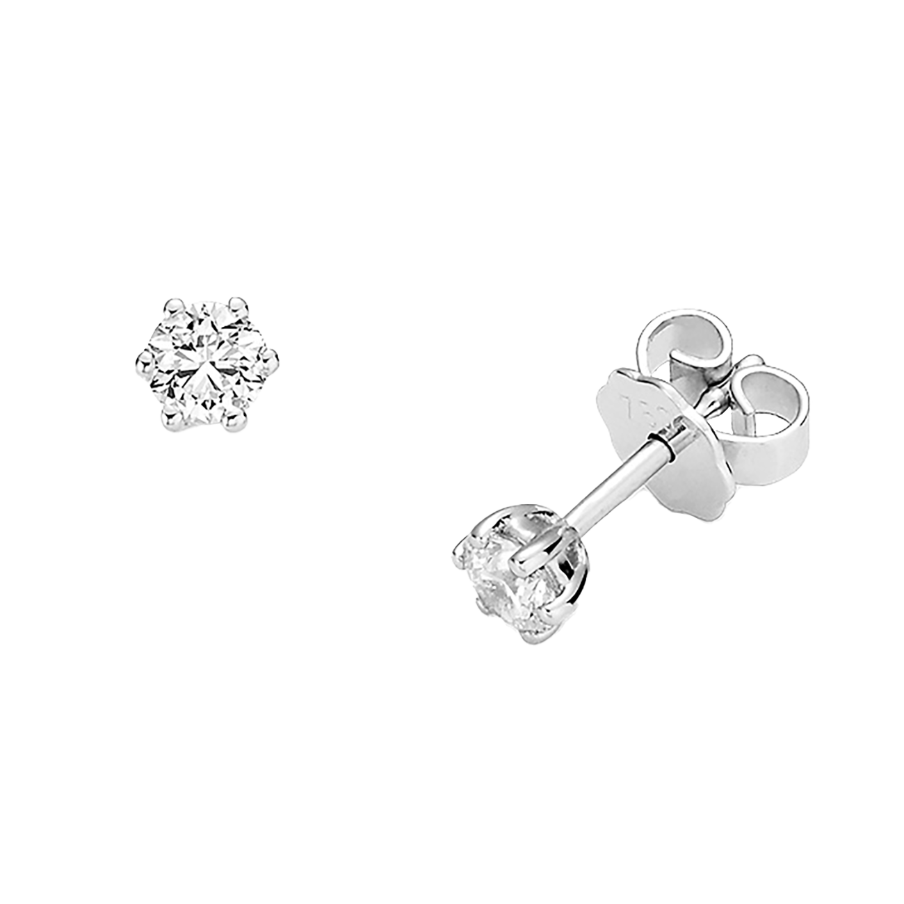 Ohrringe Brillant 1,00 ct 750er Weissgold Julia
