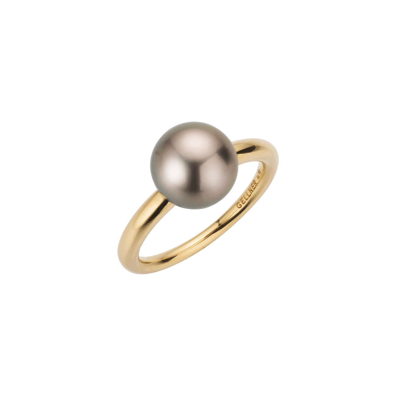 Ring Tahitiperle 750er Roségold Modern Classic 